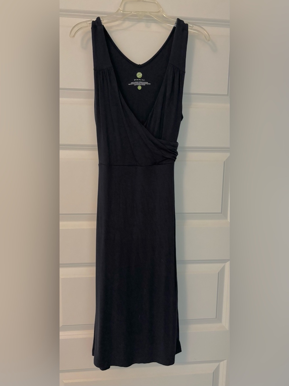 Dakini Navy Blue Wrap Dress small
